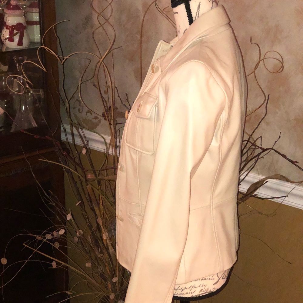 Kenneth Cole Reaction leather jacket - Picture 4 of 8